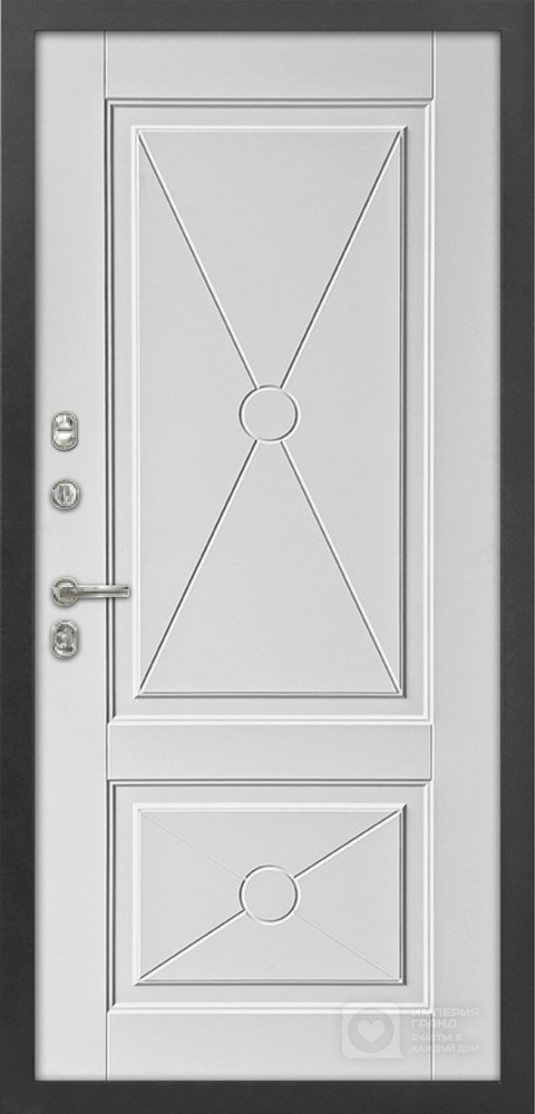 ТЕПЛО-ЛЮКС DESIGN графит с фрезерованными панелями, 10 мм