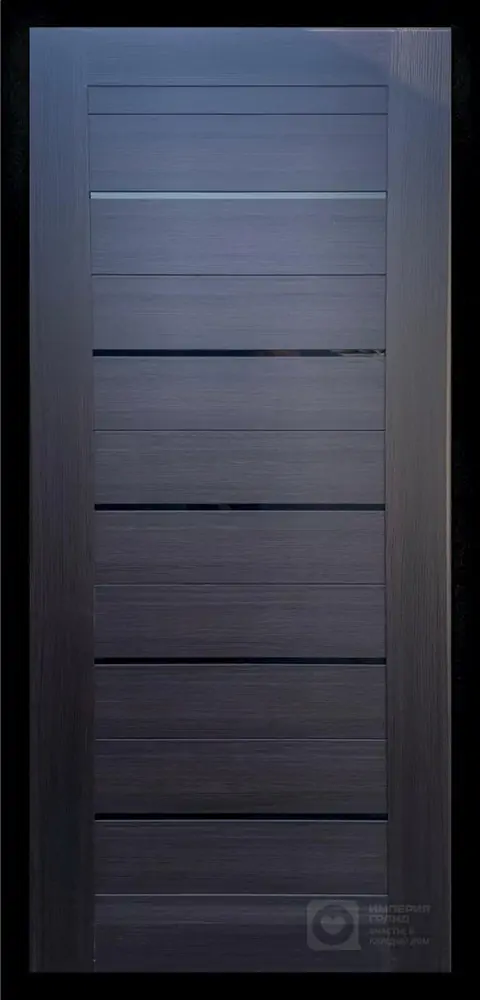ТЕПЛО-ЛЮКС DESIGN графит с царговыми панелями, 16 мм