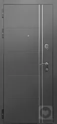 ТЕПЛО-ЛЮКС DESIGN графит с фрезерованными панелями, 10 мм