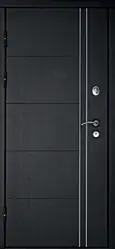 Купить межкомнатную дверь ТЕПЛО-ЛЮКС DESIGN венге с зеркалом 16мм в СПб