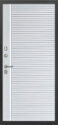 Купить межкомнатную дверь ДК-11 DESIGN с фрезерованными панелями, 10 мм в СПб
