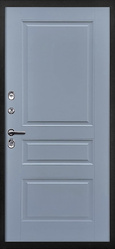 Купить межкомнатную дверь ДК-11 DESIGN с фрезерованными панелями, 10 мм в СПб