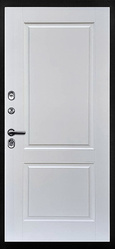 Купить межкомнатную дверь ДК-20 DESIGN с фальш фрамугой с фрезерованными панелями, 10 мм в СПб