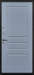 Купить межкомнатную дверь ДК-20 DESIGN с фальш фрамугой с фрезерованными панелями, 10 мм в СПб