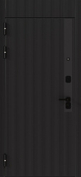 Купить межкомнатную дверь ДК-20 DESIGN с фальш фрамугой с царговыми панелями, 16 мм в СПб
