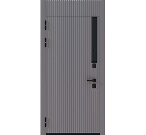 ДК-21 DESIGN с фальш фрамугой с фрезерованными панелями, 10 мм